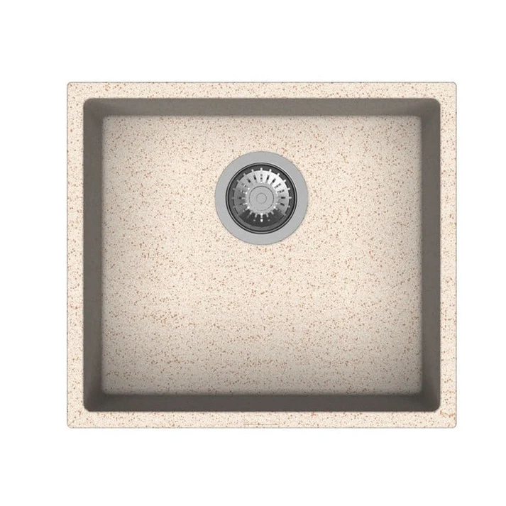 0025_MAGIC-SALSA_Cornflakes_png Carysil Single Bowl Quartz Sink Magic Salsa Granite Cornflakes