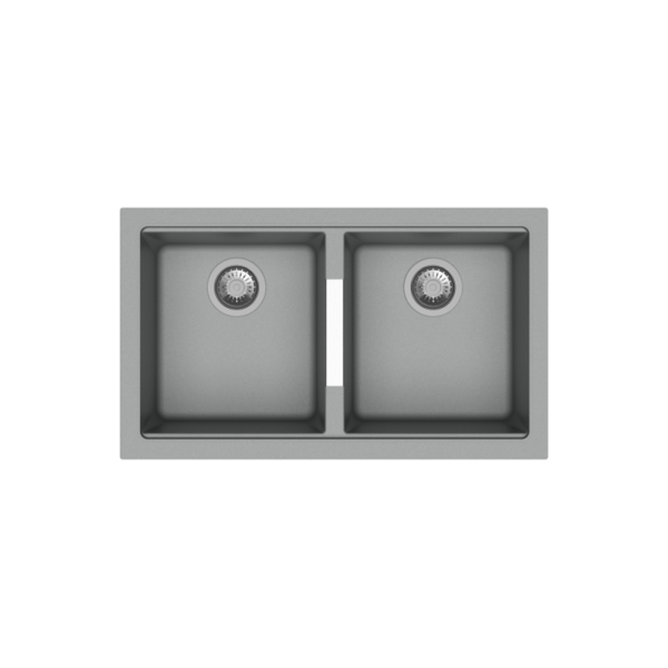 Carysil Waltz 3322 Quartz Sink N200 Granite Metallic Croma