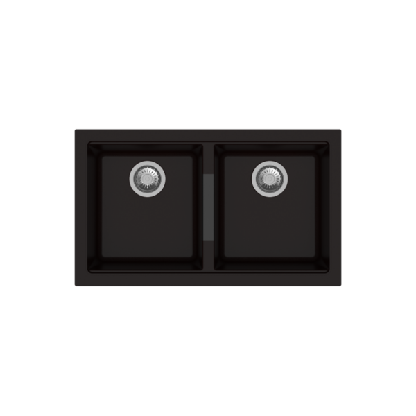 Carysil Waltz 3322 Quartz Sink N200 Granite Metallic Espresso