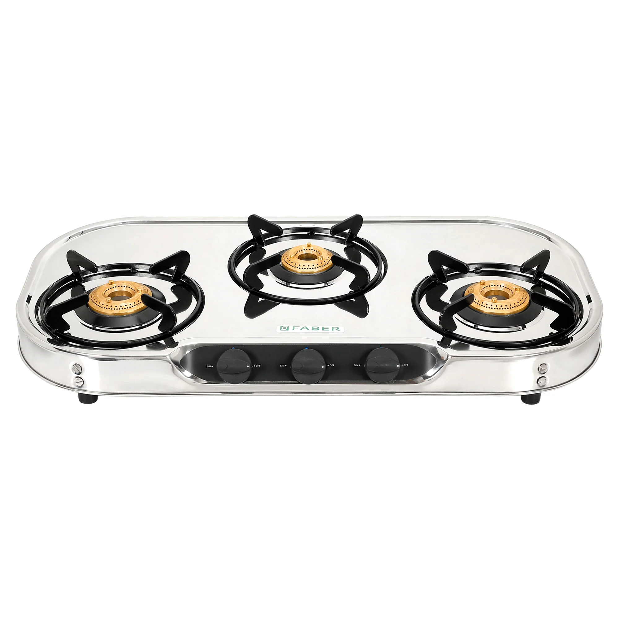 COOKTOP CRYSTAL 3BB SS Faber Cook Top COOKTOP CRYSTAL 3BB SS