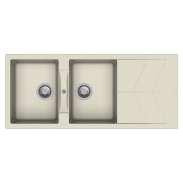 Carysil Jazz Quartz Sink D200 - Granite Champagne