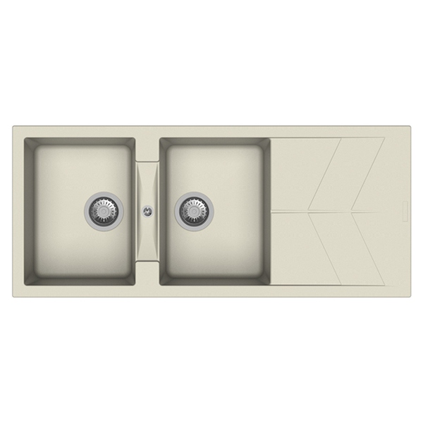 Carysil Jazz Quartz Sink D200 - Granite Champagne