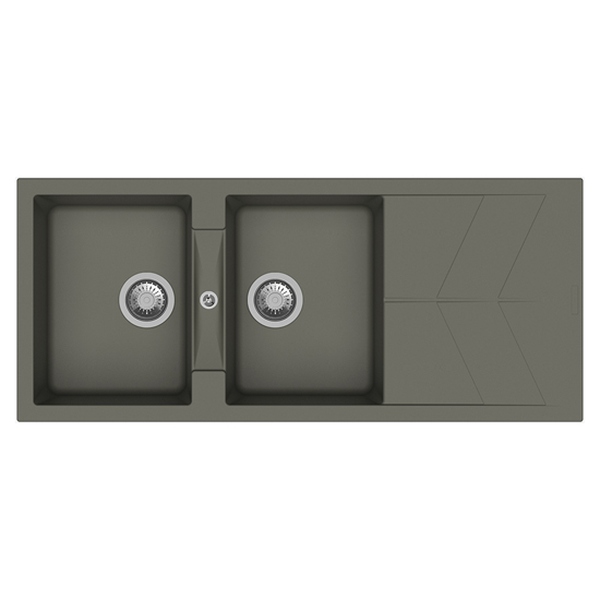 Carysil Jazz Quartz Sink D200 - Granite Concrete
