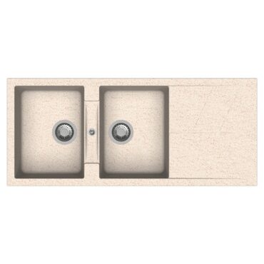 Carysil Jazz Quartz Sink D200 - Granite Cornflakes