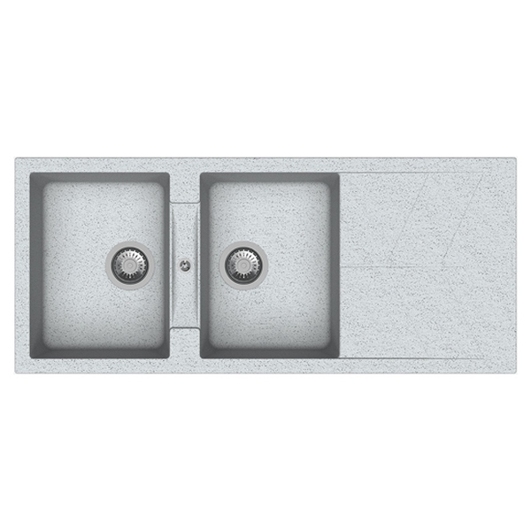 Carysil Jazz Quartz Sink D200 - Granite Crater