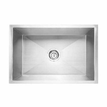 Carysil Stainless Steel Sink Quadro Classic Single Bowl (0.8mm) 24x18x8