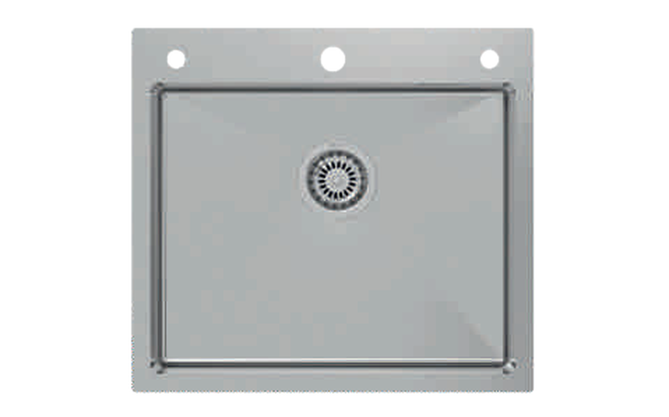 Carysil Stainless Steel Sink Waltz 550 R 10 With Accessories(Fully Loaded)(1mm) 22x20x8 With Inox 2201 Faucet Carysil Stainless Steel Sink Waltz 550 R 10 With Accessories(Fully Loaded)(1mm) 22x20x8 With Inox 2201 Faucet