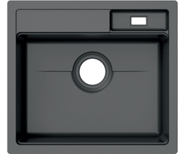 Carysil Workstation Quartz Sink Bella Ciao Deep Black with Accessories