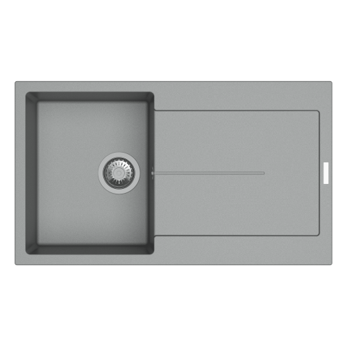 Carysil Enigma Quartz Sink D100 Granite Metallic Croma