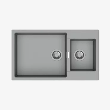 Carysil Enigma Quartz Sink N200 Granite Metallic Croma