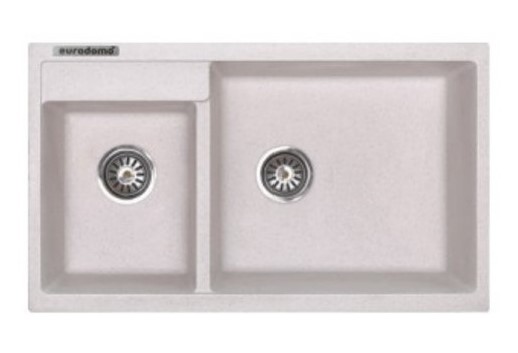 Franke ENG 620-50-29 (Coffee) DOUBLE BOWL WITHOUT DRAINBOARD