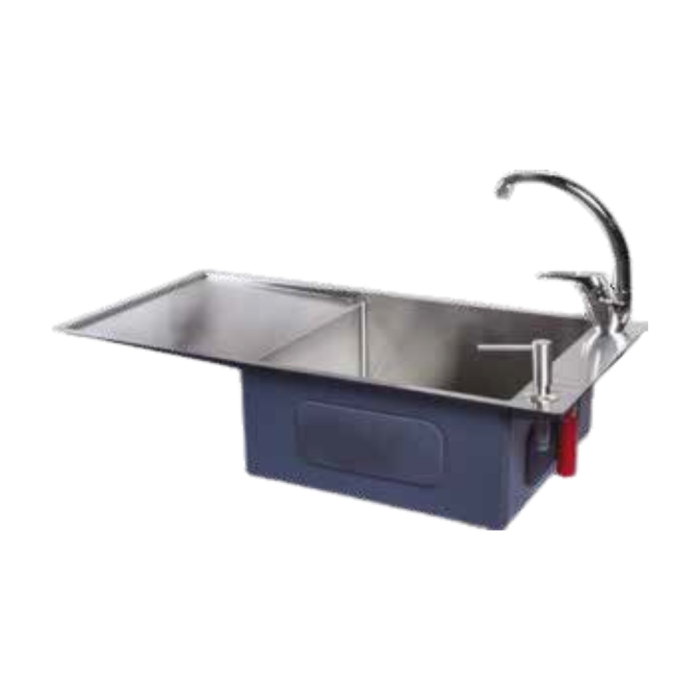Franke Stainless Steel Sink BOX DELUXE BXX 211-111-91-(36x18)