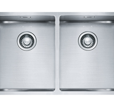 Franke Stainless Steel Sink SQUARE / BOX SERIES BXX 220/120-43-43(36x20)