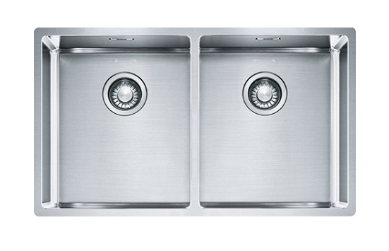 Franke Stainless Steel Sink SQUARE / BOX SERIES BXX 220/120-43-43(36x20)