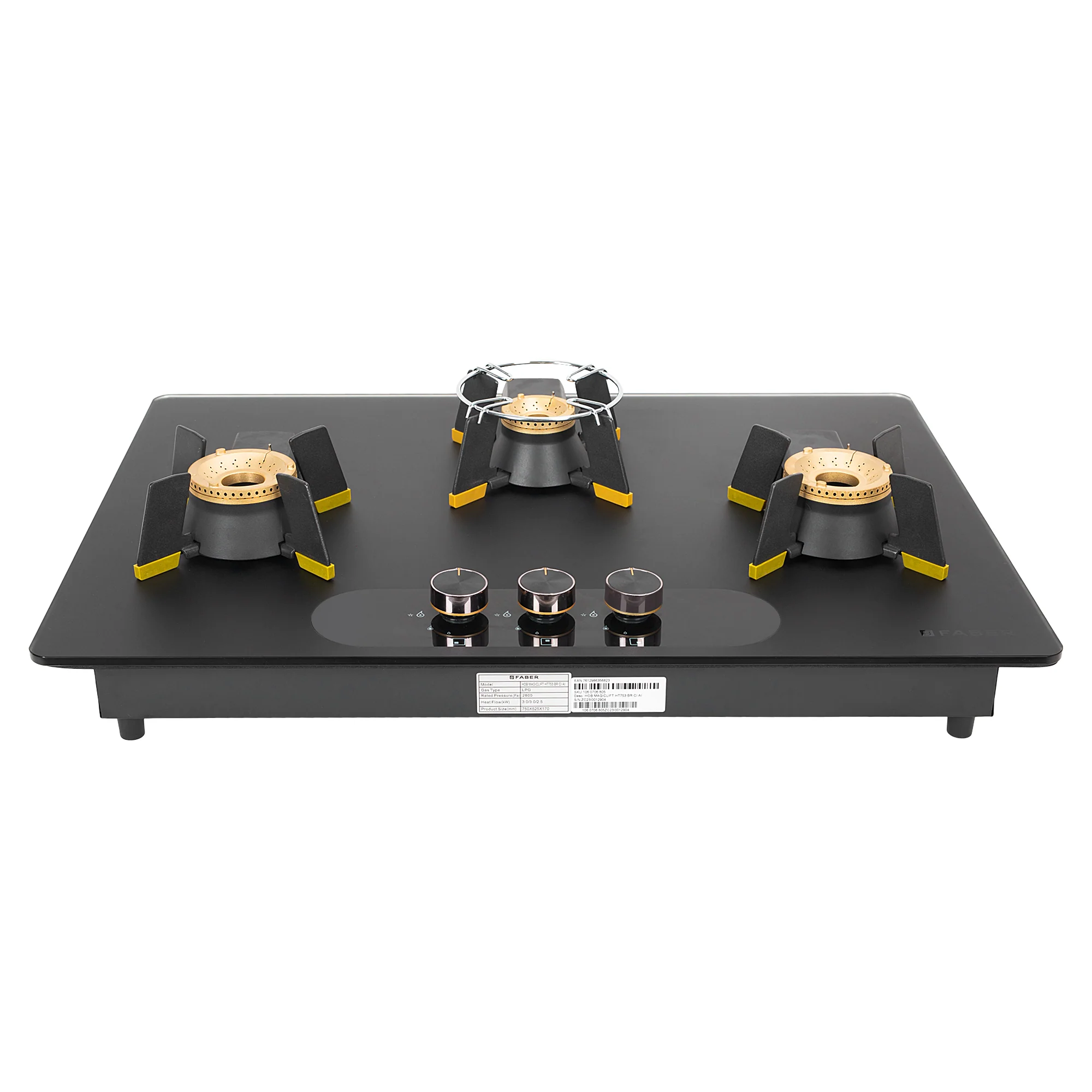 Faber Glass HOB MAGICLIFT HT 753 BR CI AI