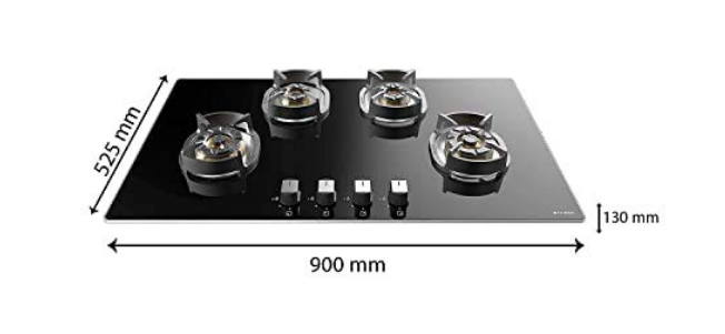 Faber Glass HOB NEXUS IND HT904 CRS BR CI AI