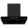 Faber Semi Slant Chimney HOOD ALPINE FL HC BK 75