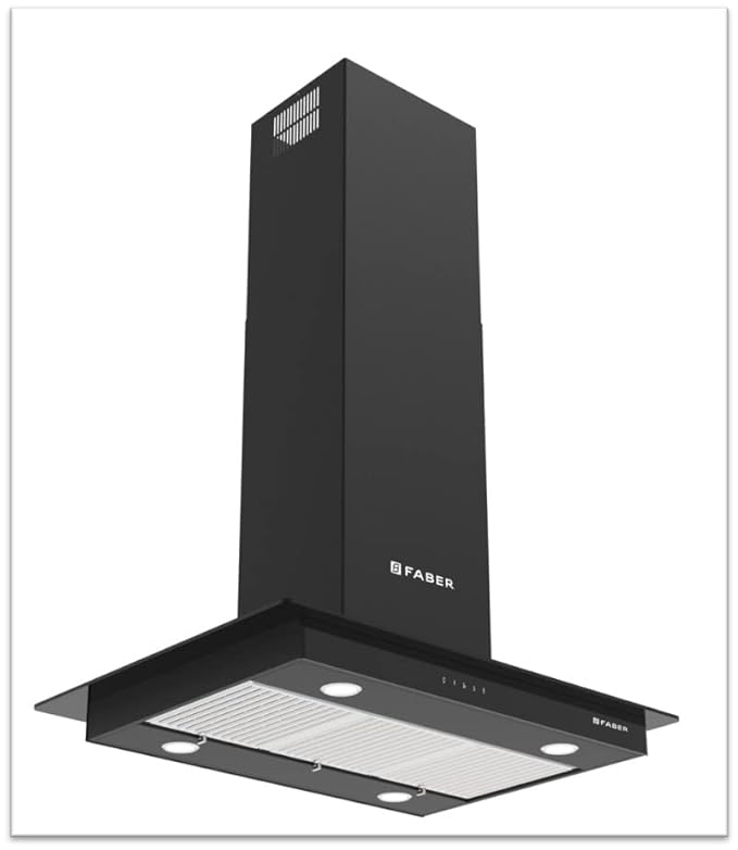 HOOD FEEL ISOLA SMART DTC BK 90 Faber Chimney HOOD FEEL ISOLA SMART DTC BK 90
