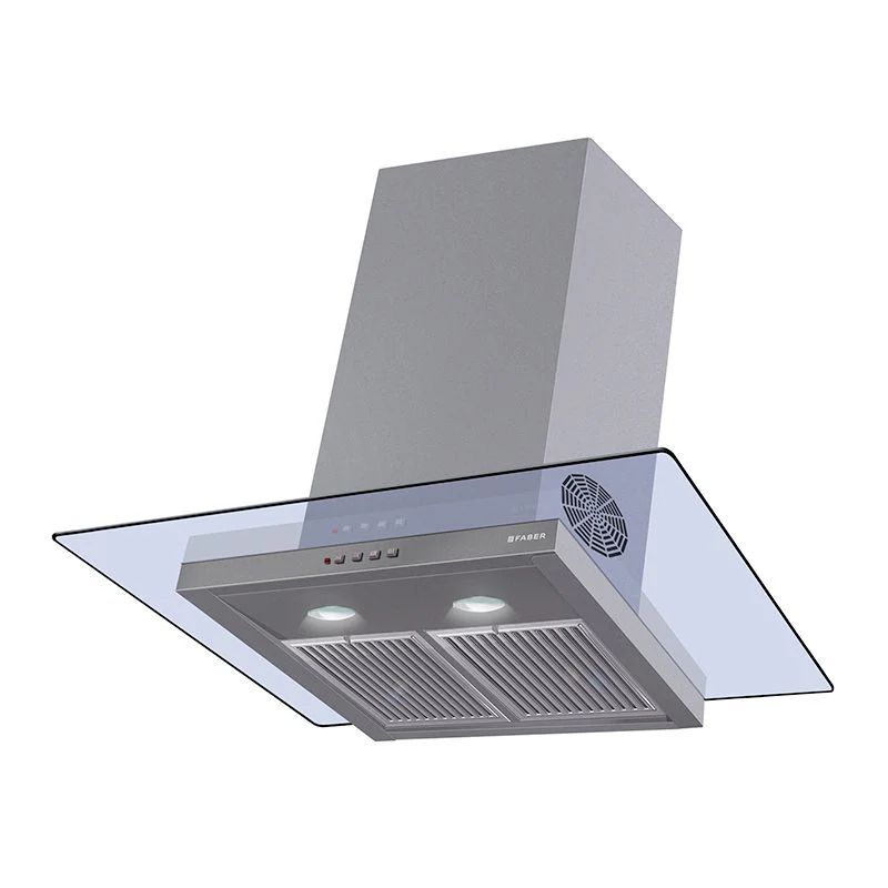 Faber Chimney HOOD GLASSY 3D T2S2 LTW 90