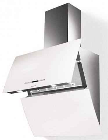 Faber Chimney HOOD MIRROR PLUS WH TC LTW 90