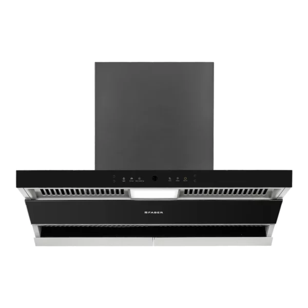 Faber Chimney HOOD THUNDESTORM FL SW SC BK 90