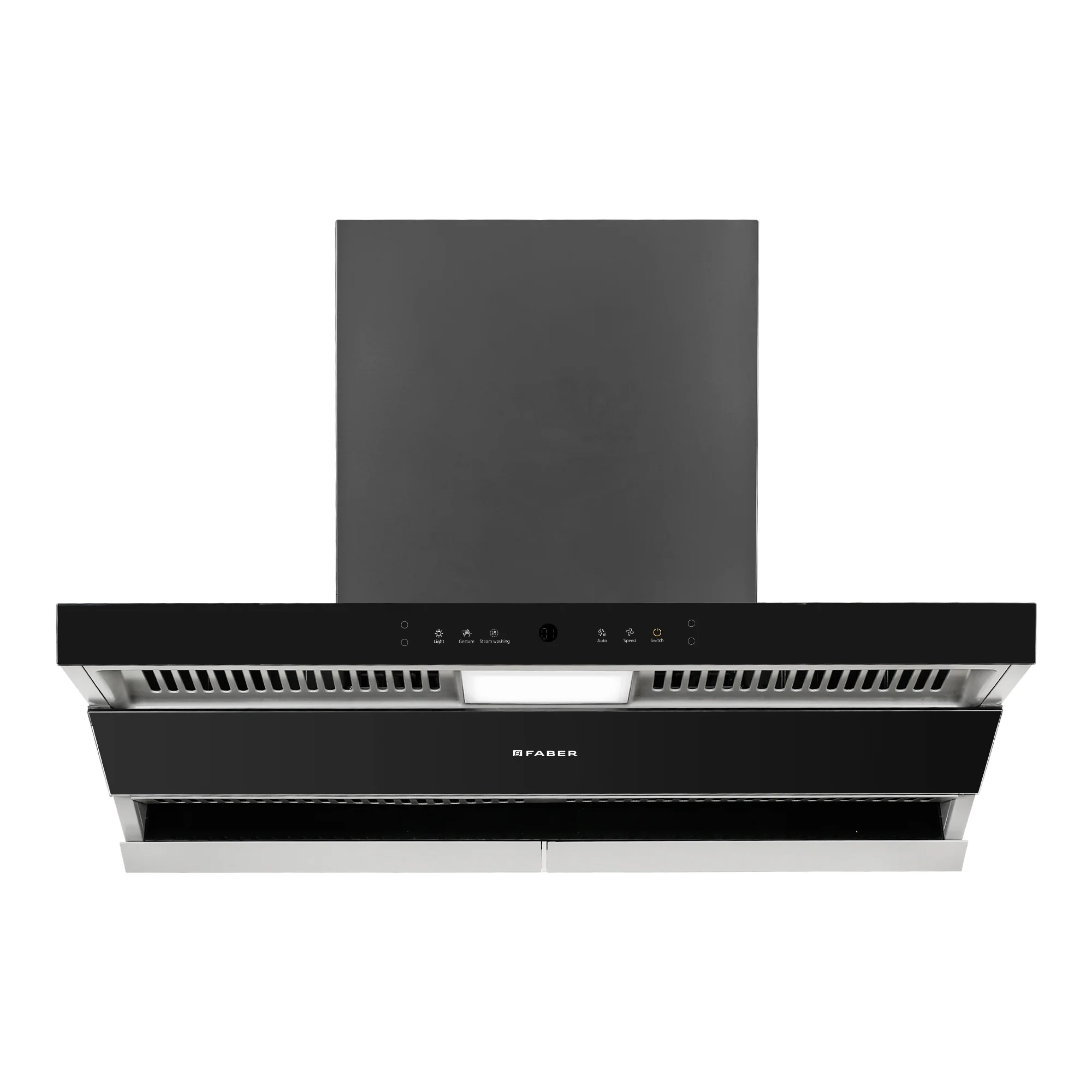 HOOD THUNDESTORM FL SW SC BK 90 Faber Chimney HOOD THUNDESTORM FL SW SC BK 90