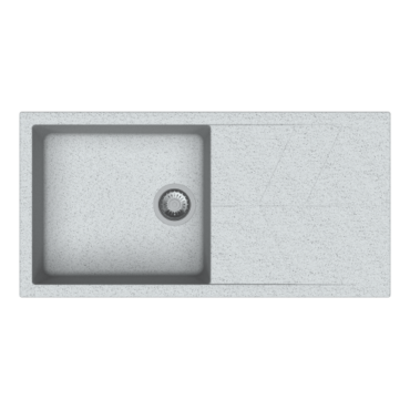Carysil Jazz Quartz Sink D100 - Crater