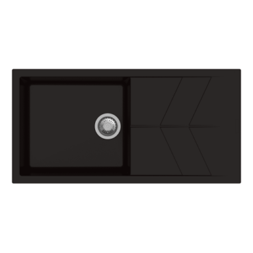 Carysil Jazz Quartz Sink D100 - Metallic Espresso