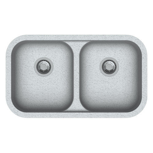 Carysil Jumbo Bowl Quartz Sink N200 Granite Crater