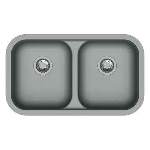 Carysil Jumbo Bowl Quartz Sink N200 Granite Metallic Croma