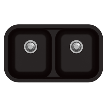 Carysil Jumbo Bowl Quartz Sink N200 Granite Metallic Espresso