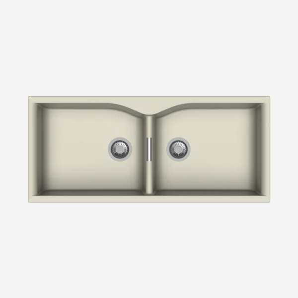 Carysil Largo Quartz Sink 4520 Granite Champagne