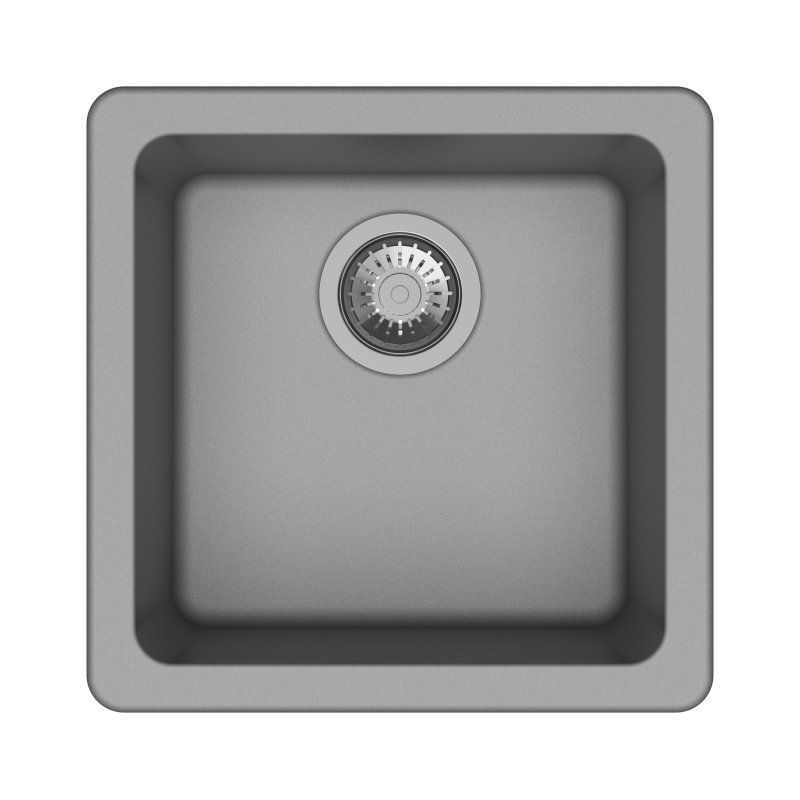 Carysil Single Bowl Quartz Sink Neo Salsa Granite Metallic Croma