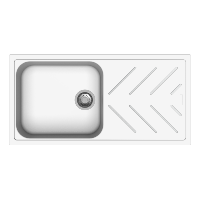 New Beethoven D100 L Steel Inox_Snova-800x800 Carysil New Beethoven with Steel Inlays Quartz Sink D100L Granite Snova