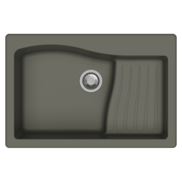 Carysil Swan New Ascend Quartz Sink D100 Granite Concrete