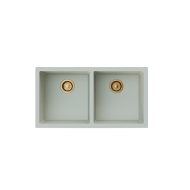 Carysil Smart Series Quartz Sink CGDB 3318-850 Granite Cornflakes