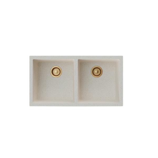 Carysil Smart Series Quartz Sink CGDB 3318-850 Granite Cornflakes