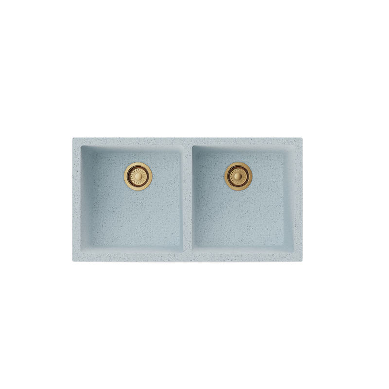 TOP view - CGDB 3318-850 crater.5844-800x800 Carysil Smart Series Quartz Sink CGDB 3318-850 Granite Crater