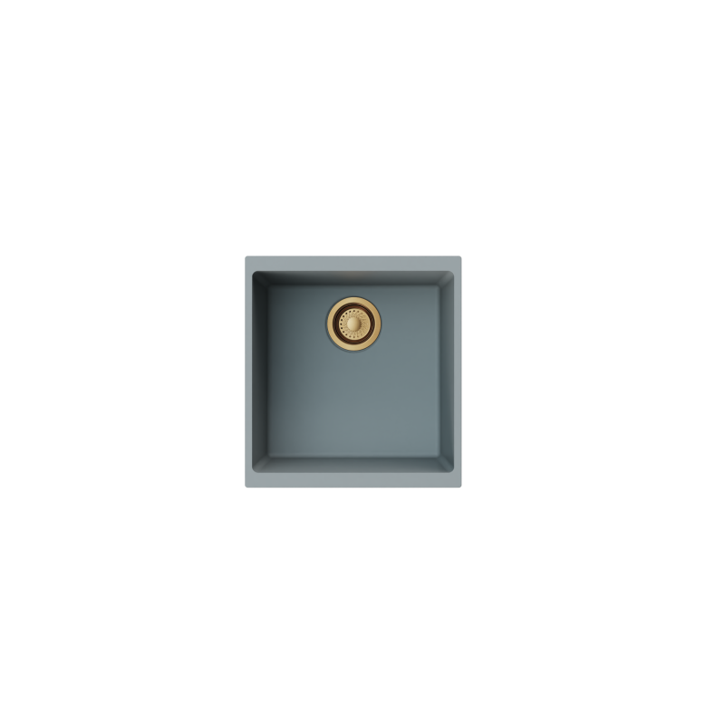TOP view - SM 430 croma.5851-800x800 Carysil Smart Series Quartz Sink SM-430 Granite Metallic Croma