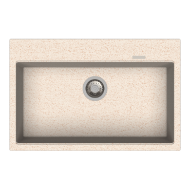 Carysil Waltz Quartz Sink 780 Granite Cornflakes