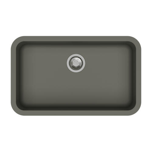 Carysil Jumbo Bowl Quartz Sink N100 Granite Concrete