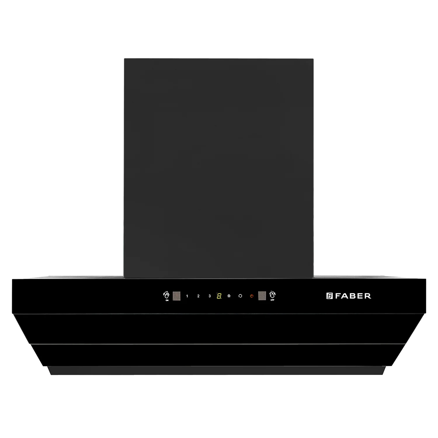 Faber Chimney HOOD ARTEMIS HC SC FL BK 90